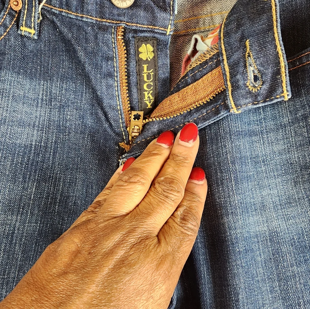 LuckyBrand, women's denim jeans, Sweet Low, Regular Length, sz 4/27 - Picture 5 of 13